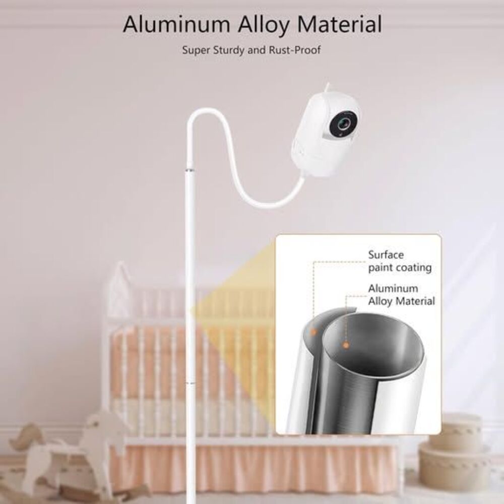Baby Monitor Floor Stand Mount Adjustable Camera Holder